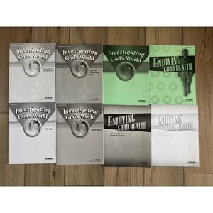 Investigating God's World Abeka Science Health Curriculum 5th 5 Quizzes Tests